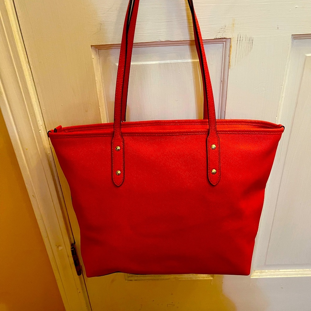 Pink Coach Handbag